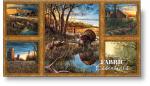 Wilmington - Autumn in the Air - Peaceful Turkey Panel - 1006-42038-542